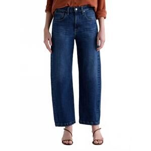 NEW AG JEANS hattie high rise barrel jeans in vp dynasty
